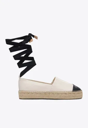 Cap-Toe Gladiator Espadrilles