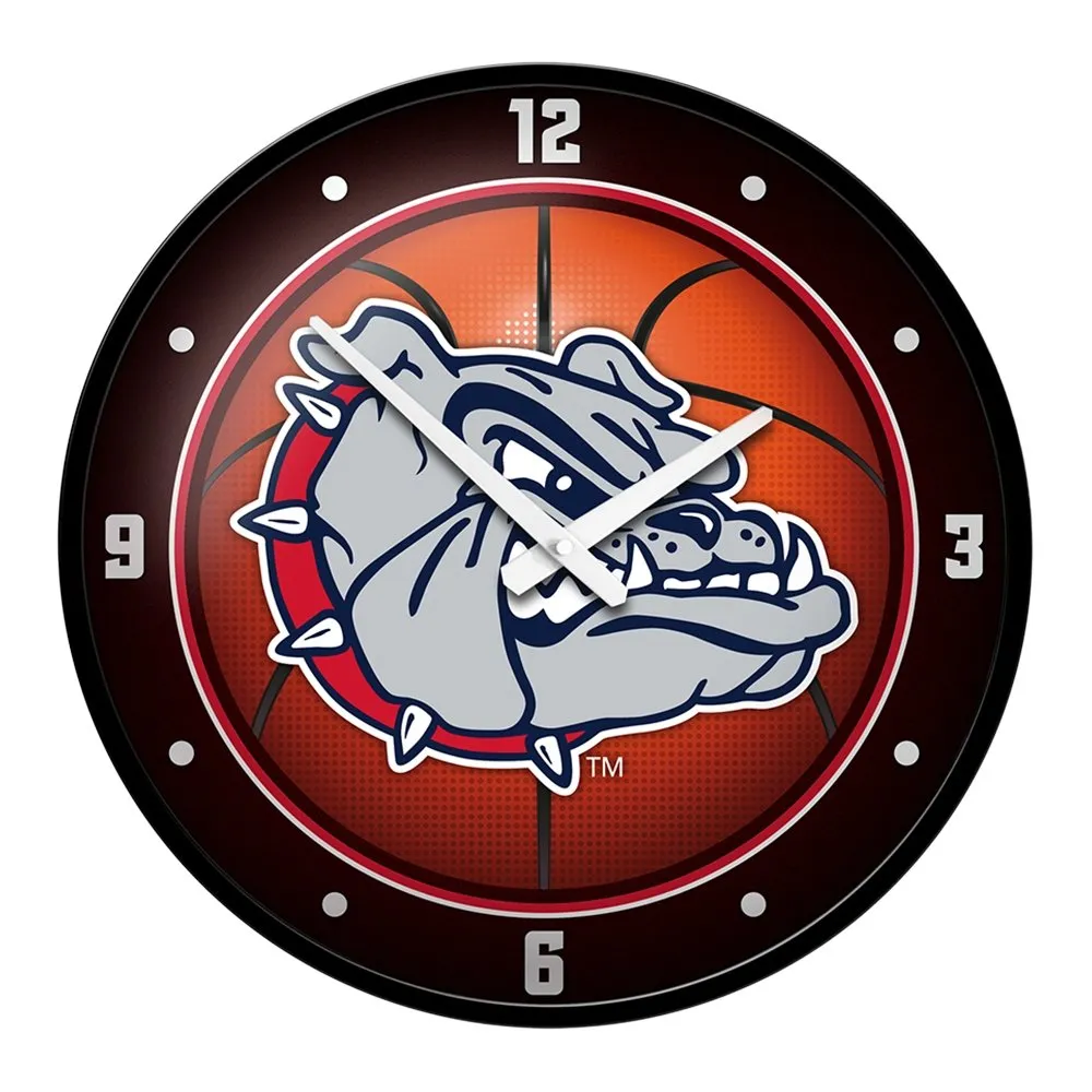 Gonzaga Bulldogs: Basketball - Modern Disc Wall Clock