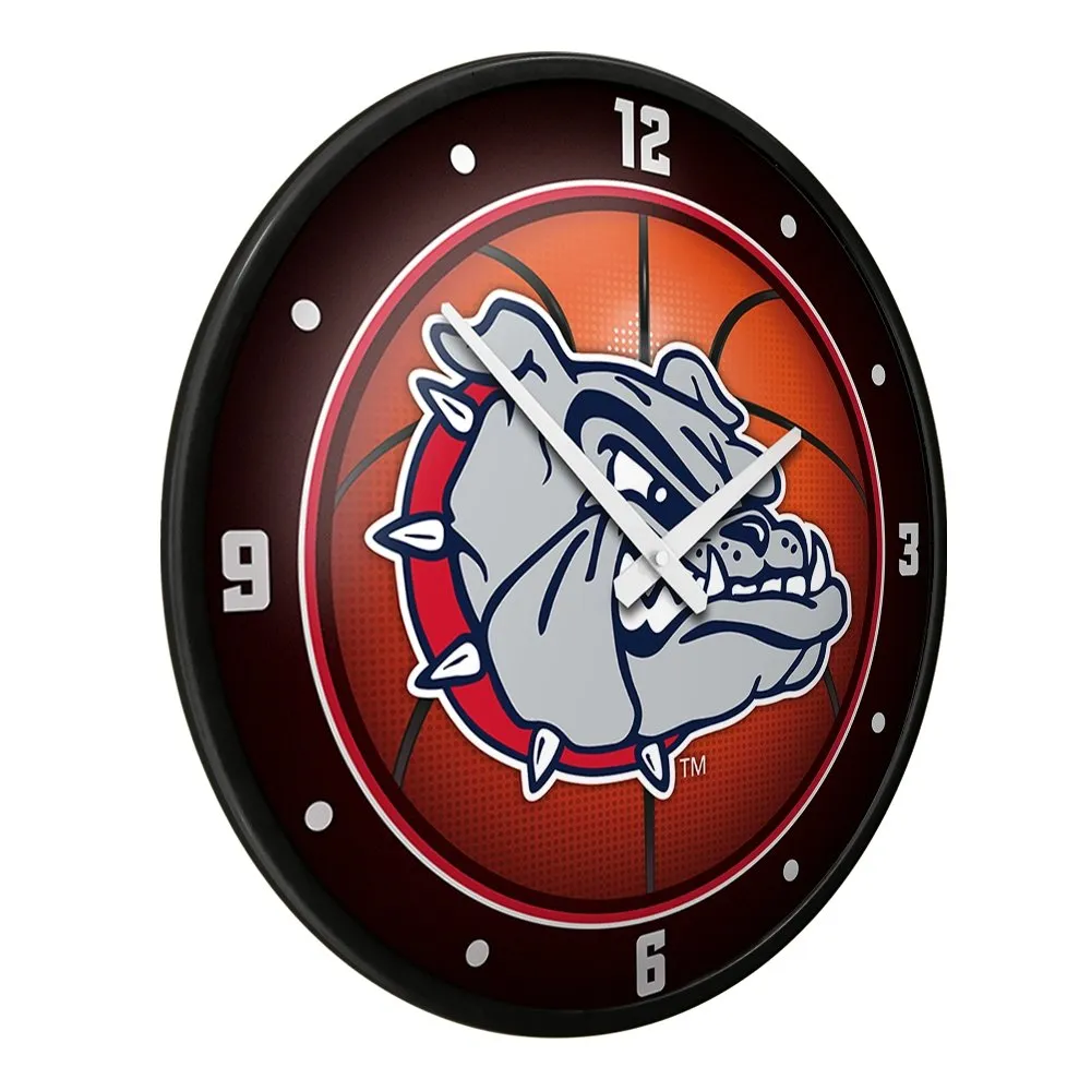 Gonzaga Bulldogs: Basketball - Modern Disc Wall Clock
