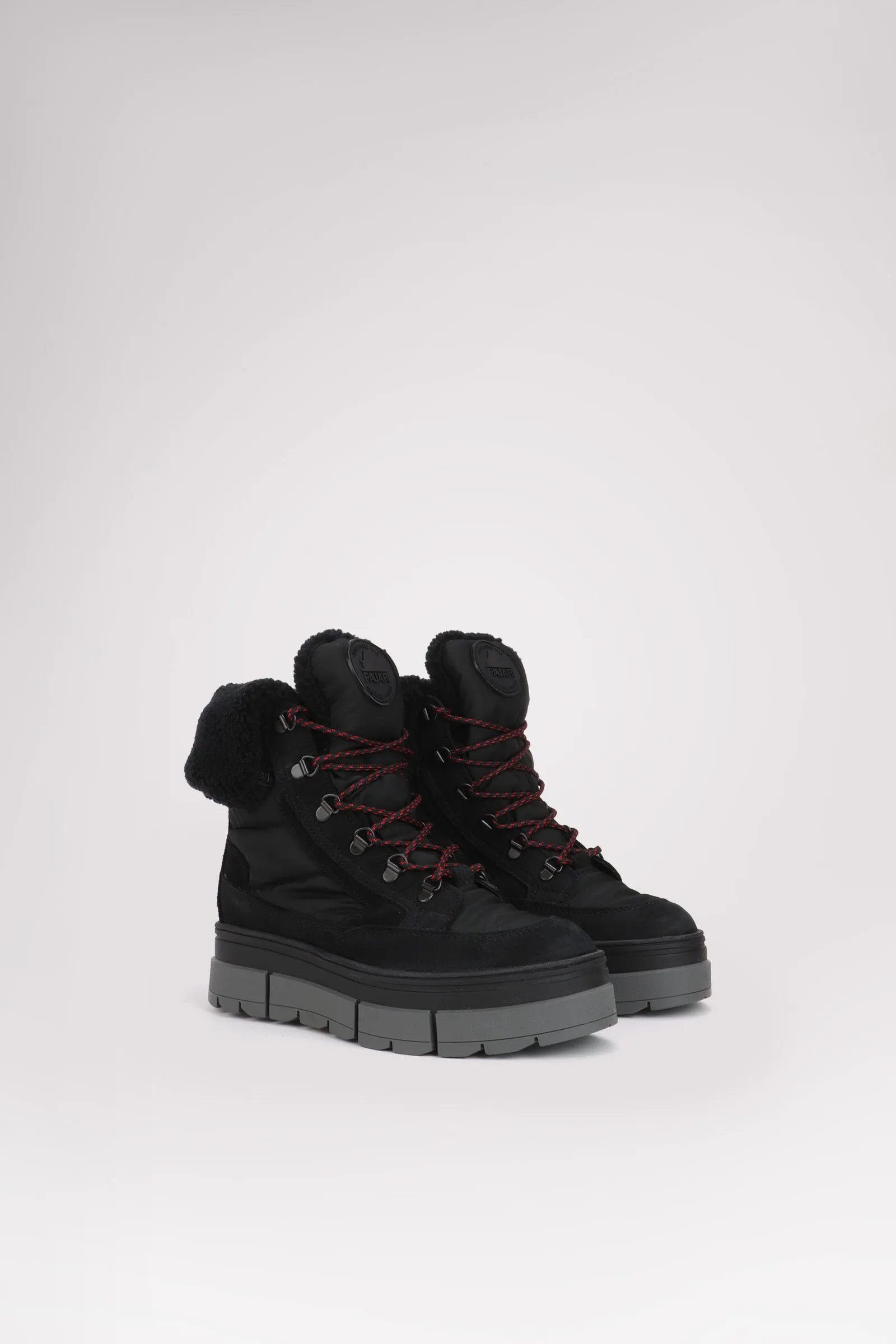 Henta Women's Lace Up Boot w/Ice-Gripper