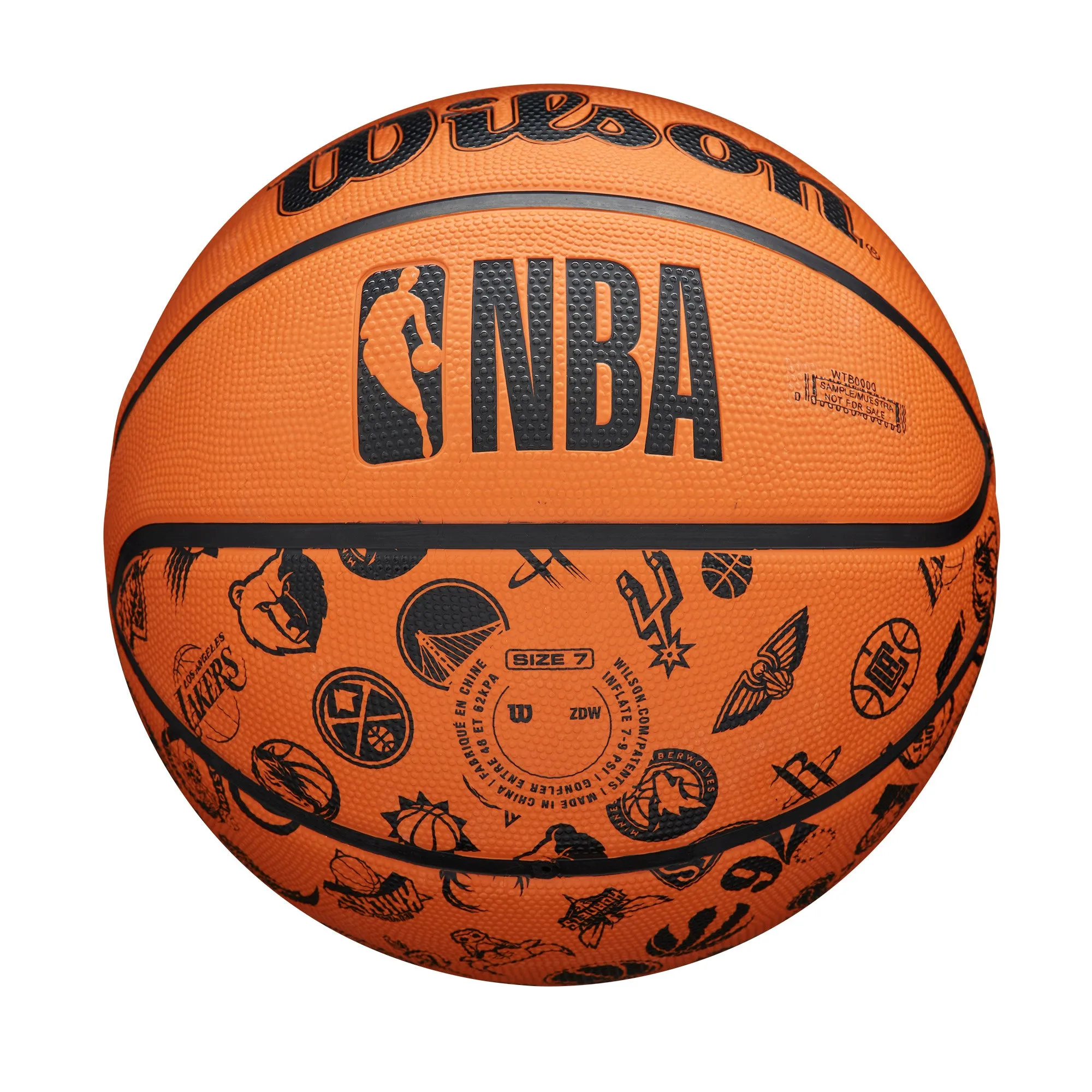 NBA All Team Basketball - Orange