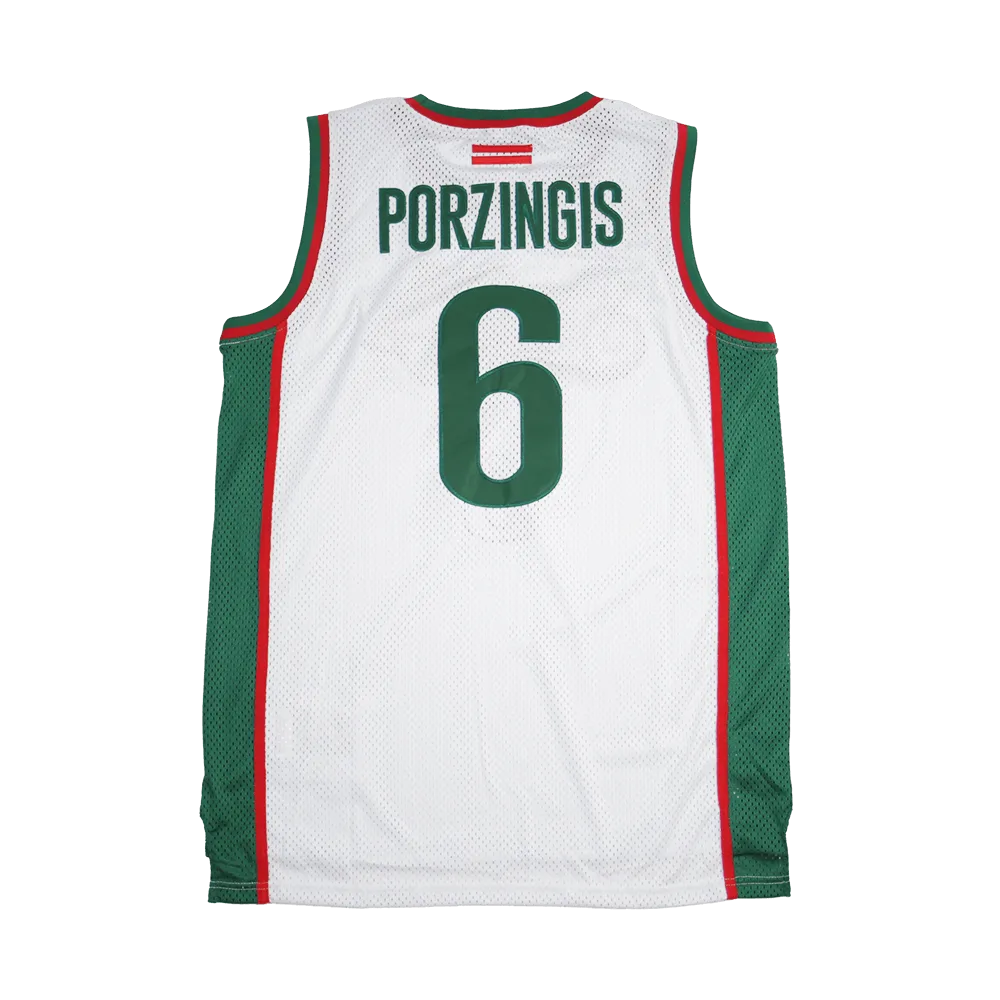 PORZINGIS BASKETBALL JERSEY (WHITE)