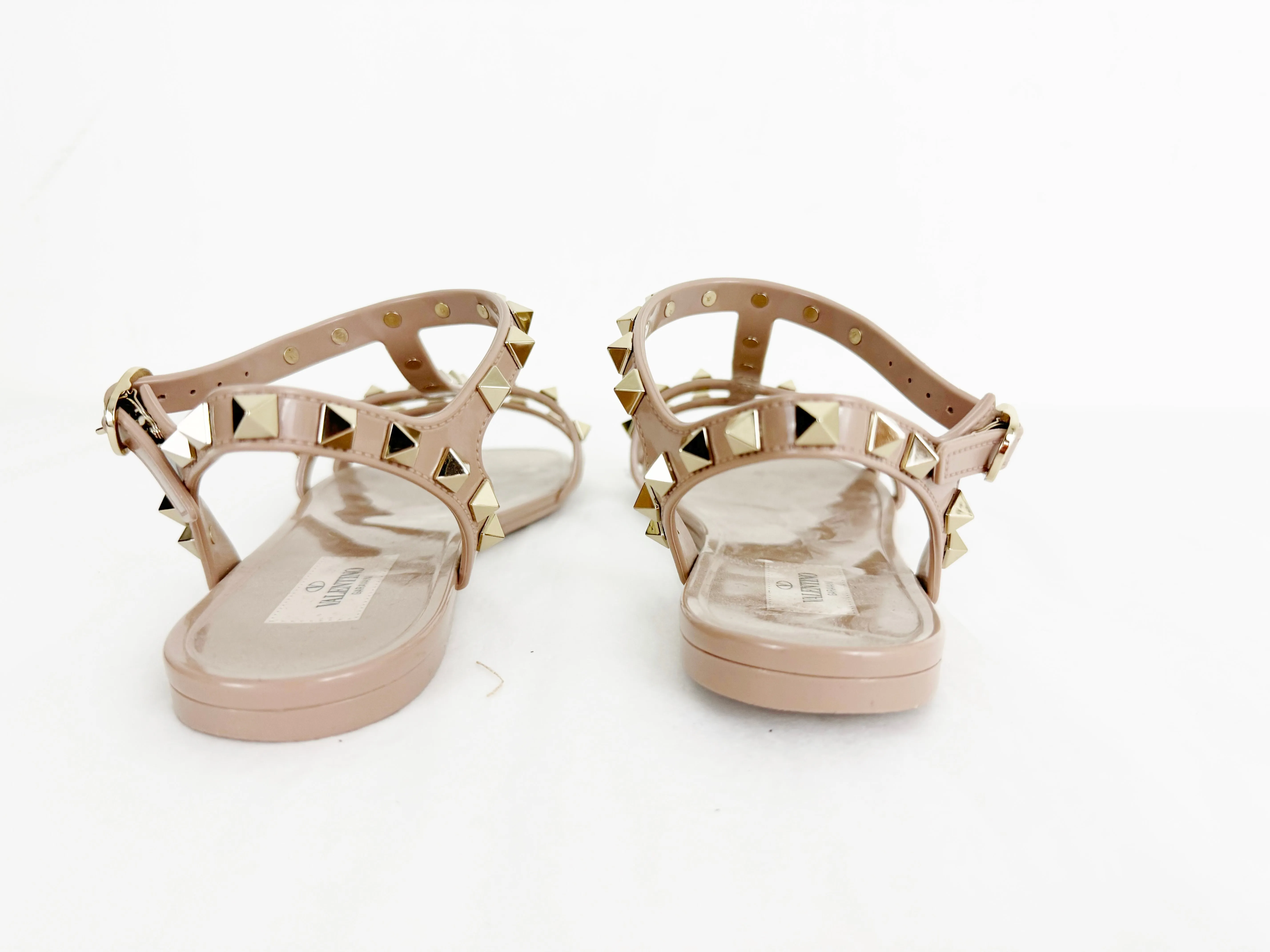 Valentino Rock Stud Gladiator Sandal Size 7